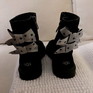 Black Toddler Sz 9 Ugg boots brand new condition